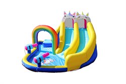 Doctor Dolphin Bouncer Unicorn incl. 750W blower
